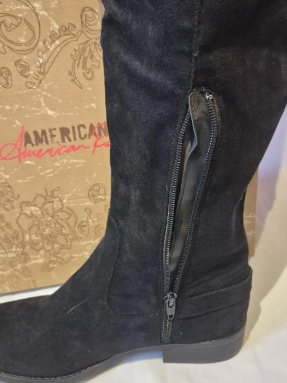 American Rag hidden zipper silver